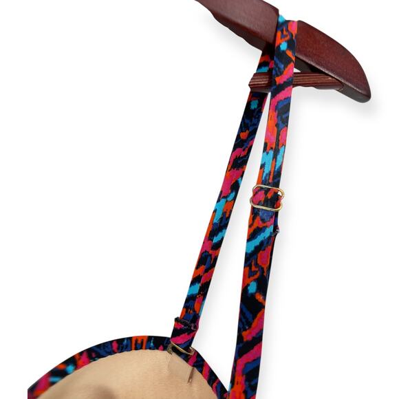 Tart Swimwear Collection Keyhole Cut Out Underwire Pushup Bra One Piece Swimsuit - Picture 7 of 13